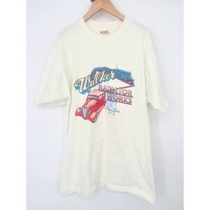 Vtg Walkers Radiator Works Memphis Tenn Mens T Shirt L Car Hot Rod Street Rod